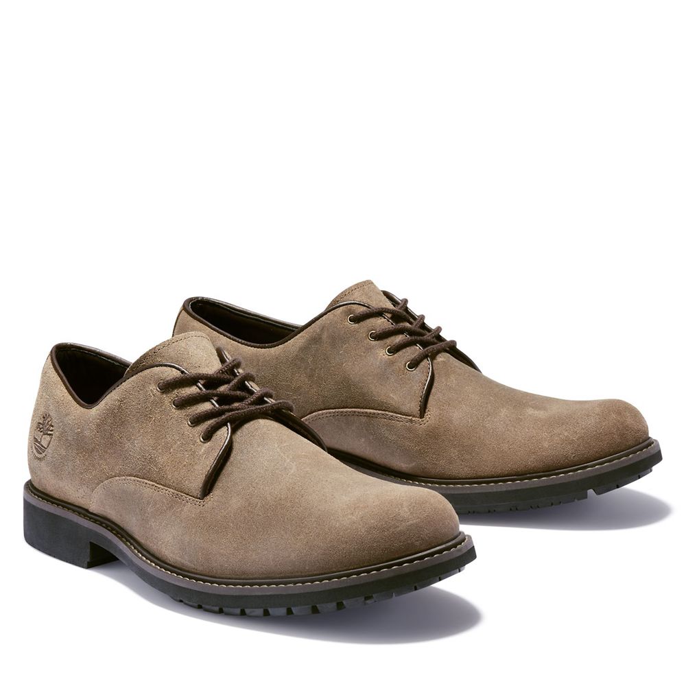 Pantofi Oxford Timberland Barbati Maro - Stormbuck Waterproof - Romania - TLWEVI976